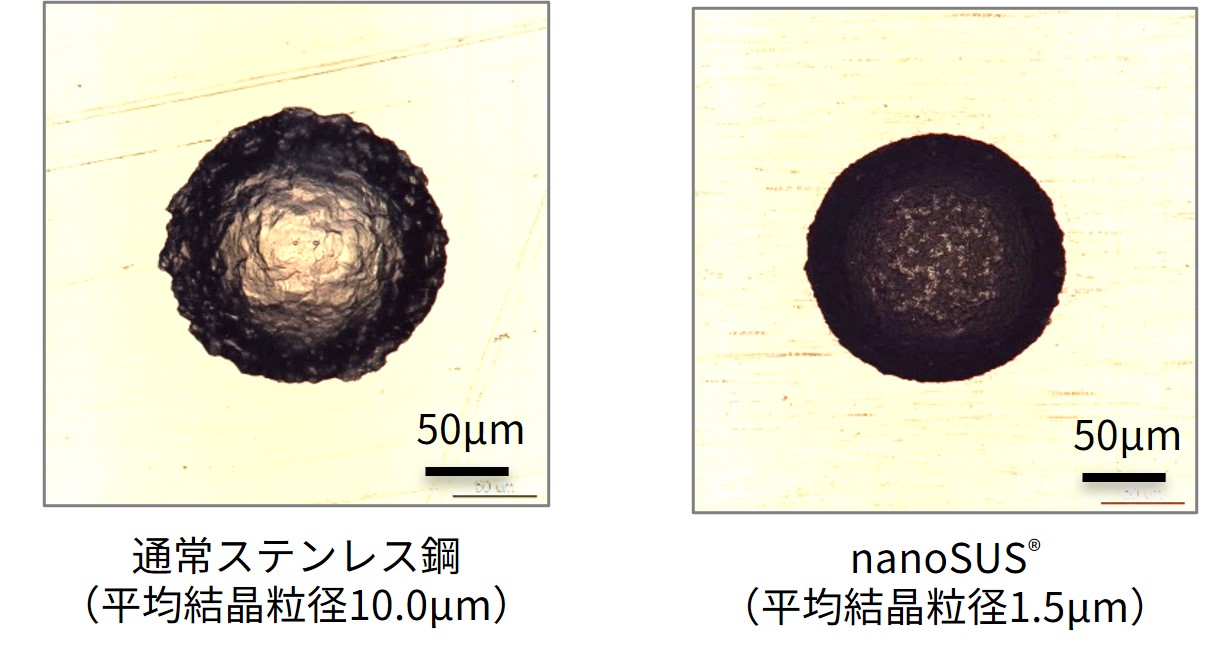 丸穴ハーフエッチング性評価  t0.18mm